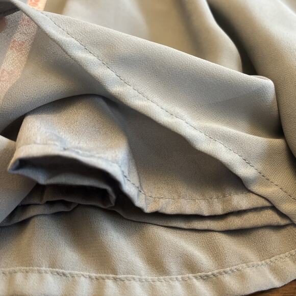 NWT Gap Gray Skirt In Flowy Gauzey Material Sz XL Normcore Fallcore Whimsygoth - Picture 4 of 10